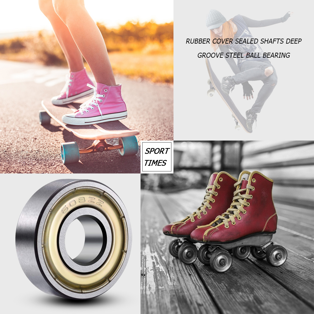 10 pz/lotto cuscinetto a sfere 625zz 5x16x5mm cuscinetti in acciaio al carbonio 626zz 623zz 607zz 688zz 685zz 687zz 608zz per scooter skateboard