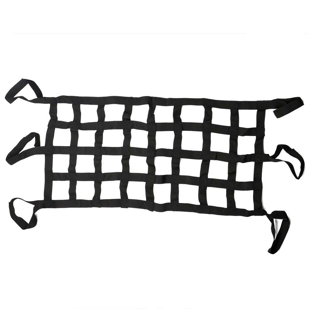 Auto Multifunction Retrofit Mesh Cargo Net Car Roof Storage Net Tail Box Net Accessories for Jeep Wrangler TJ JK 07-18: B