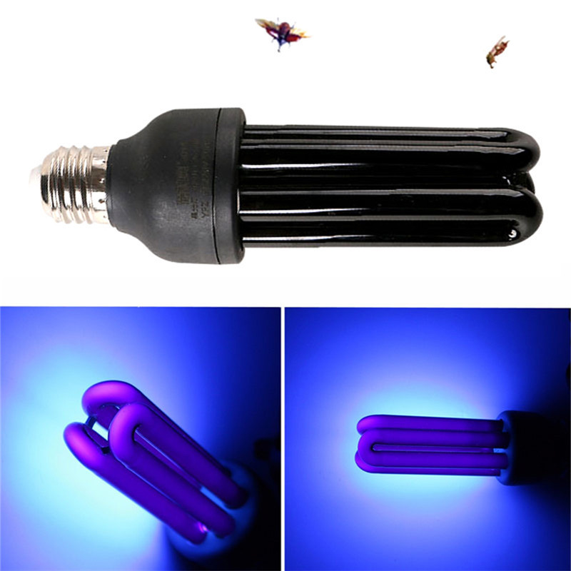 Uv fluorescerende bakteriedræbende lampe sort lys deinsectization lampe identificere forfalskninger scene pære  ac220v-  lige rør