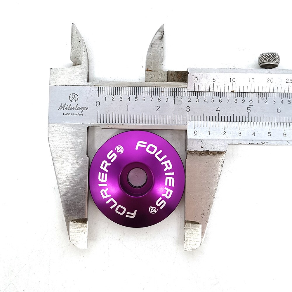 FOURIERS Bicycle Headset top cap With stainless steel screws bolt Fit on 1-1/8 fork MTB Road Bicycle Headsets Bicycle Part
