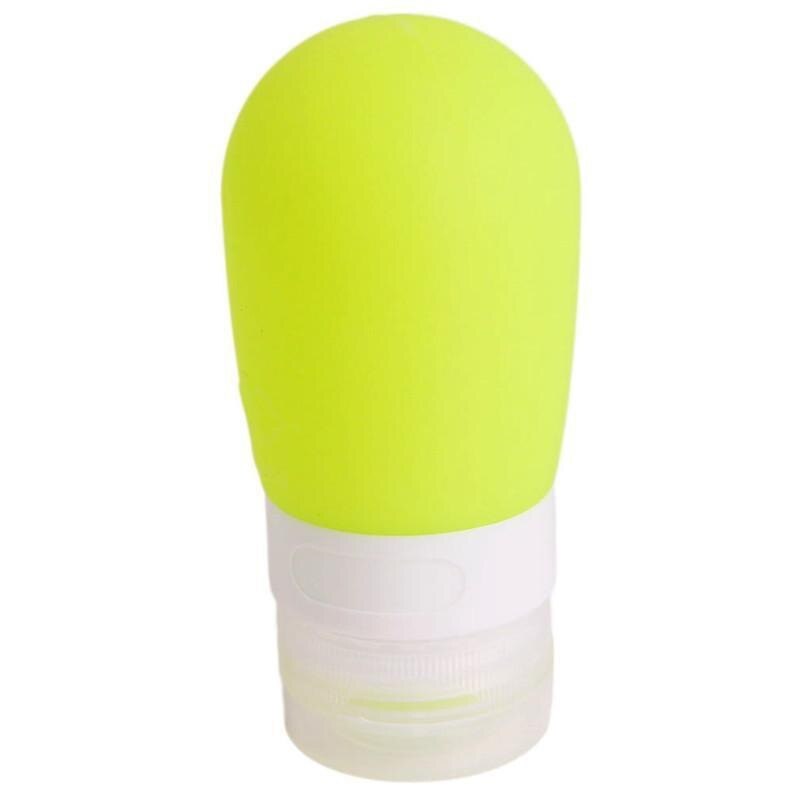 Shampooing de voyage Mini Portable Silicone | Bouteilles de shampooing de voyage, Gel de douche, distributeur de savon, Lotion de salle de bains, Tube de sous-bouteille, bouteilles vides: green / 38ml