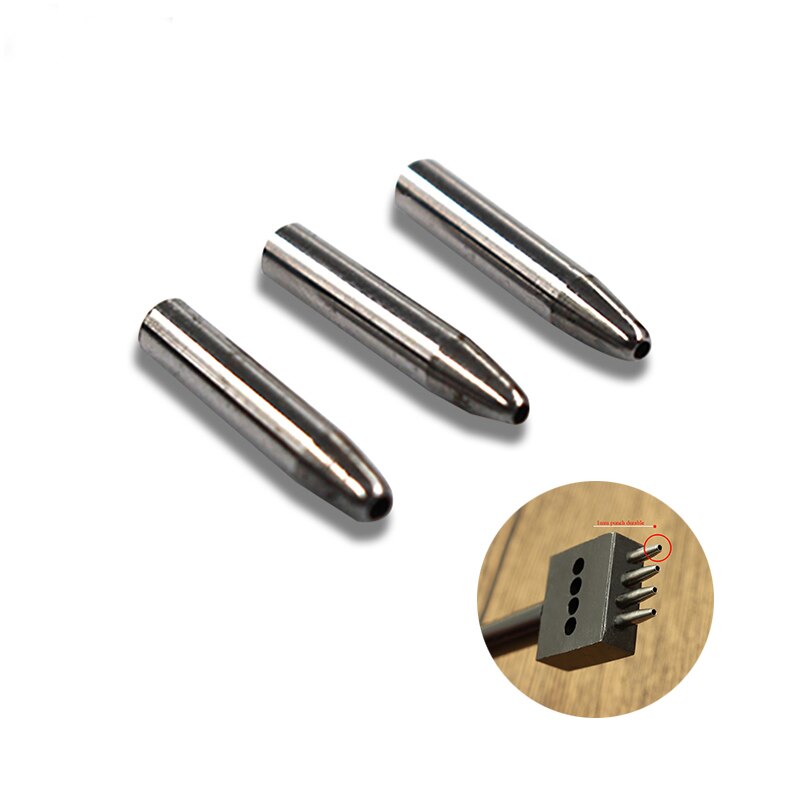 Verwisselbare Leer Ponsen Prong Hoofd Lederen Perforators Prong Accessoires Leer Maken Puncher Heads Levert