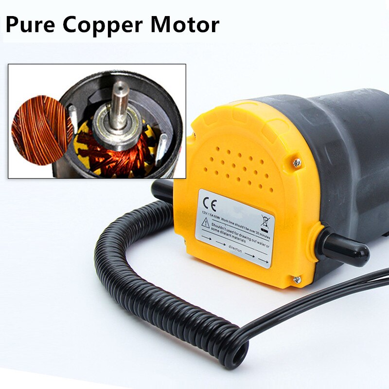 electric Oil/Diesel Fluid Sump Extractor Scavenge Exchange fuel Transfer suction Pump,Engine oil pump 24V,12V Boat Motorbike