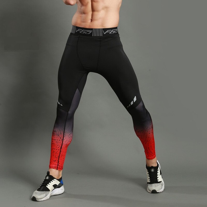 Kompression Hosen Strumpfhosen Männer Sport Gamaschen Fitness Sportbekleidung Lange Hosen Fitnessstudio Ausbildung Hosen Dünne Leggins Lauf