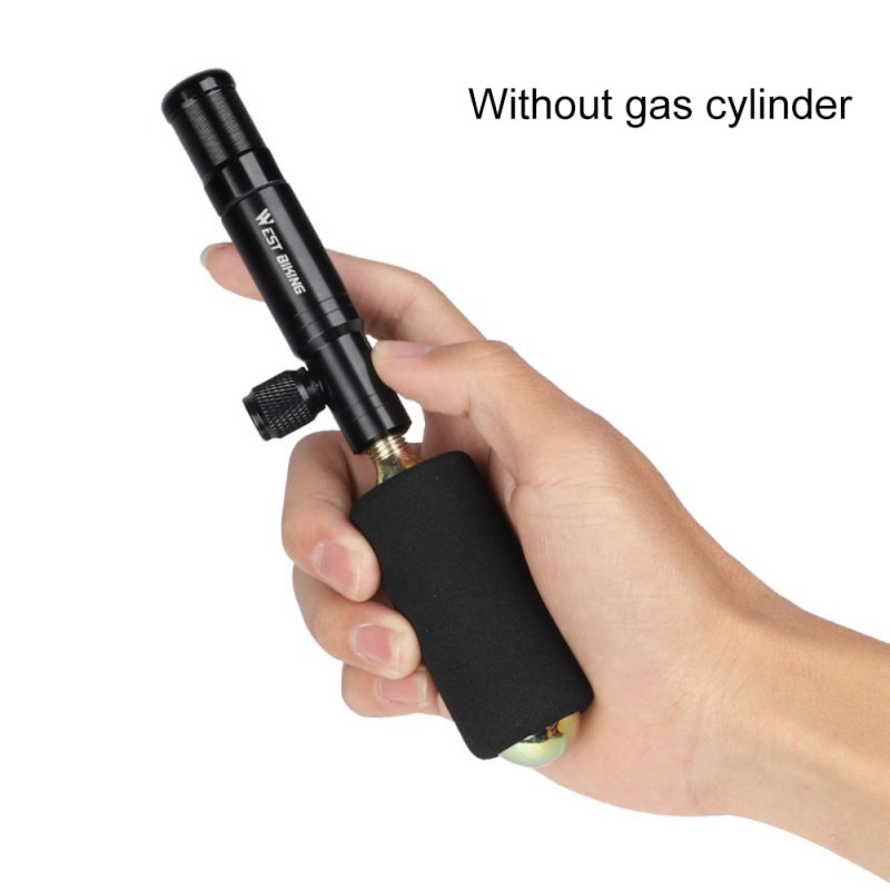 2 in 1 draagbare mini fietspomp  co2 inflator fiets tubeless presta & schrader ventiel mtb fiets luchtpomp bandenreparatiegereedschap