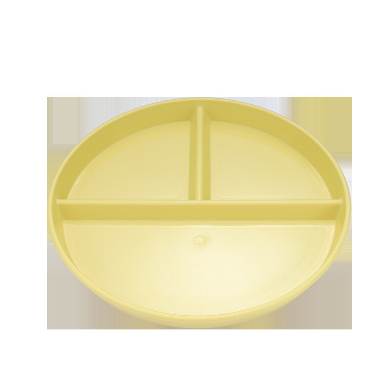 Plato divisor de plástico para desayuno, placa para reducir la grasa, para perder peso