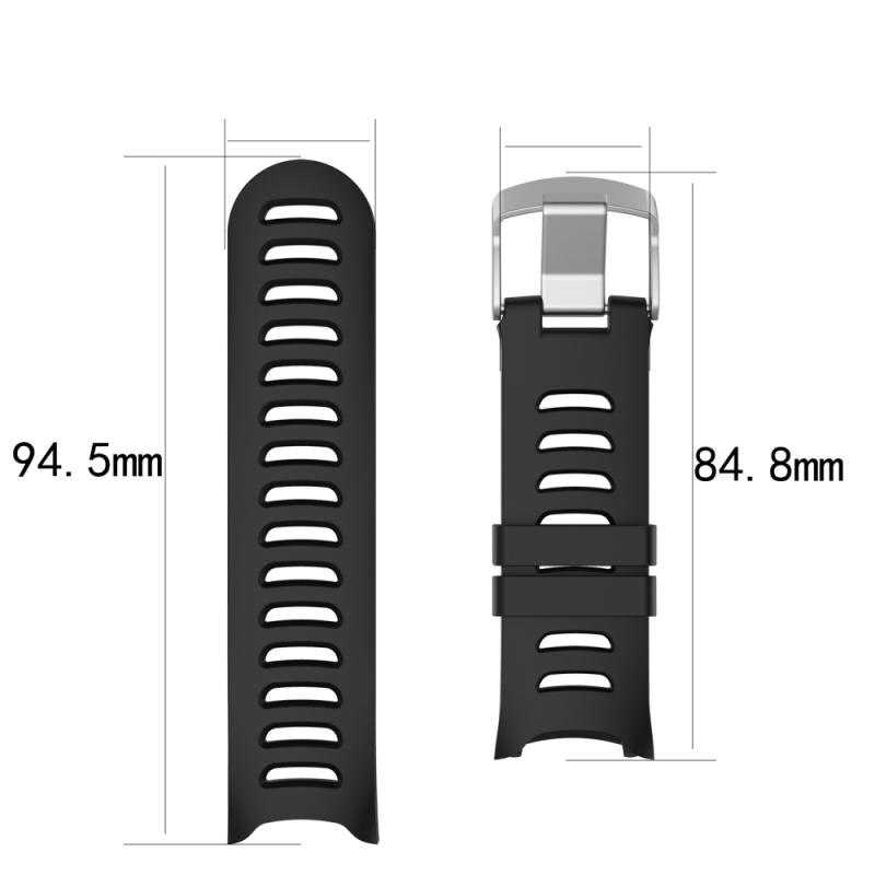 Siliconen Vervanging Wrist Strap Watch Band Voor Garmin Forerunner 610 Horloge Met Gereedschap Wearable Waterdichte Armband Band