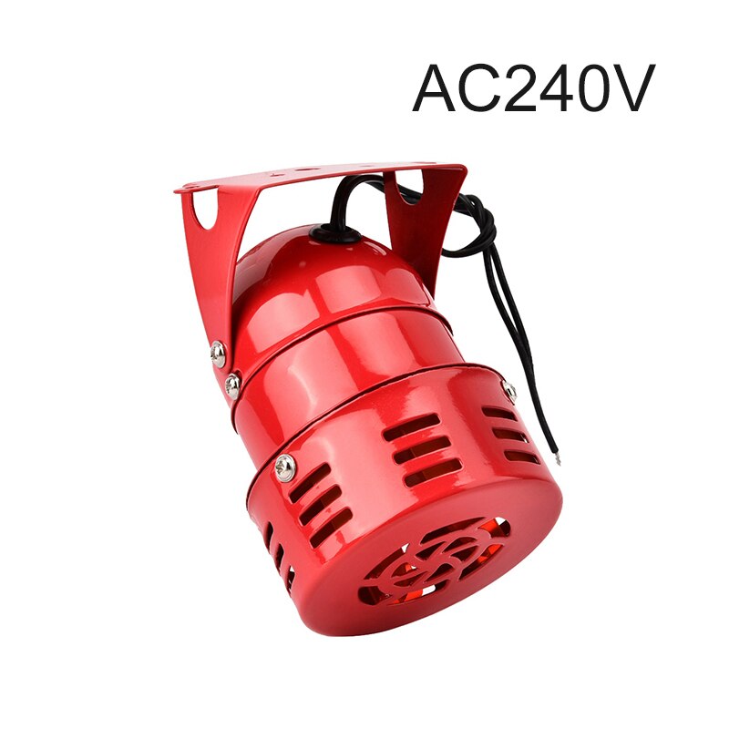 Mini Motor Siren MS-290 220V 40W Electric Motor Driven Alarm Factory Transport Vehicle Mini Fire Prevention Horn sound system: C