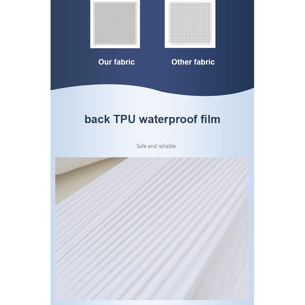 DishyKooker Breathable Waterproof Cartoon Printing Bed Mattress Cover Fitted Sheet for Old Man Woman Nursing Mat