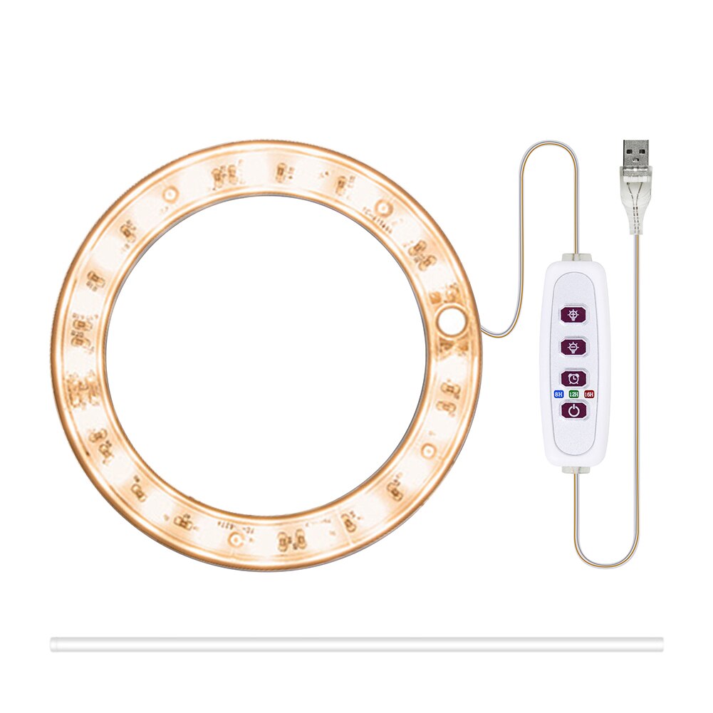 Volledige Spectrum Lamp Led Grow Light Phyto Lamp Voor Planten Lamp Groeilicht Hydrocultuur Verlichting Usb Greenhouse Indoor Bloem Zaad: Sunlight-1 Head