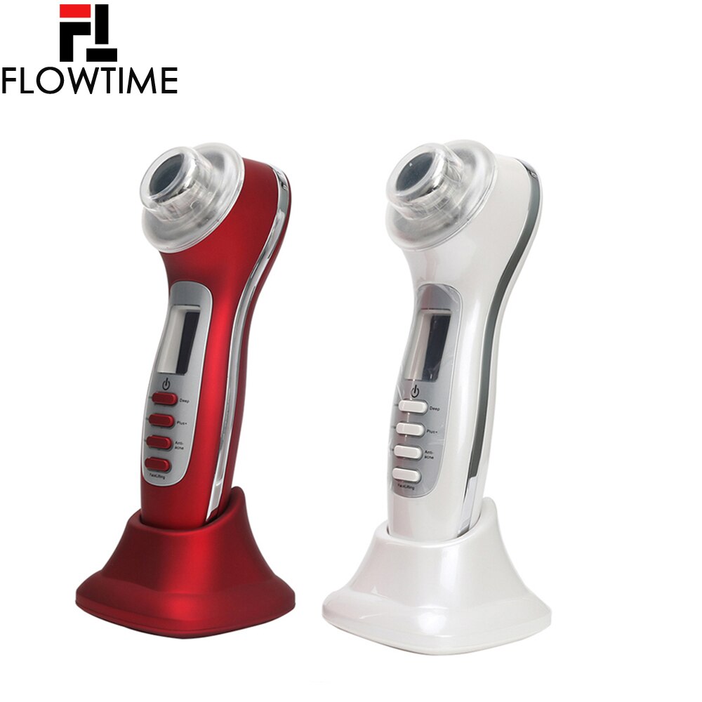 Micro-current Skin Tightening Ultrasonic 7 In 1 Galvanic 3MHz Facial Lifting Beauty Care Light Photon Face Rejuvenation Machine