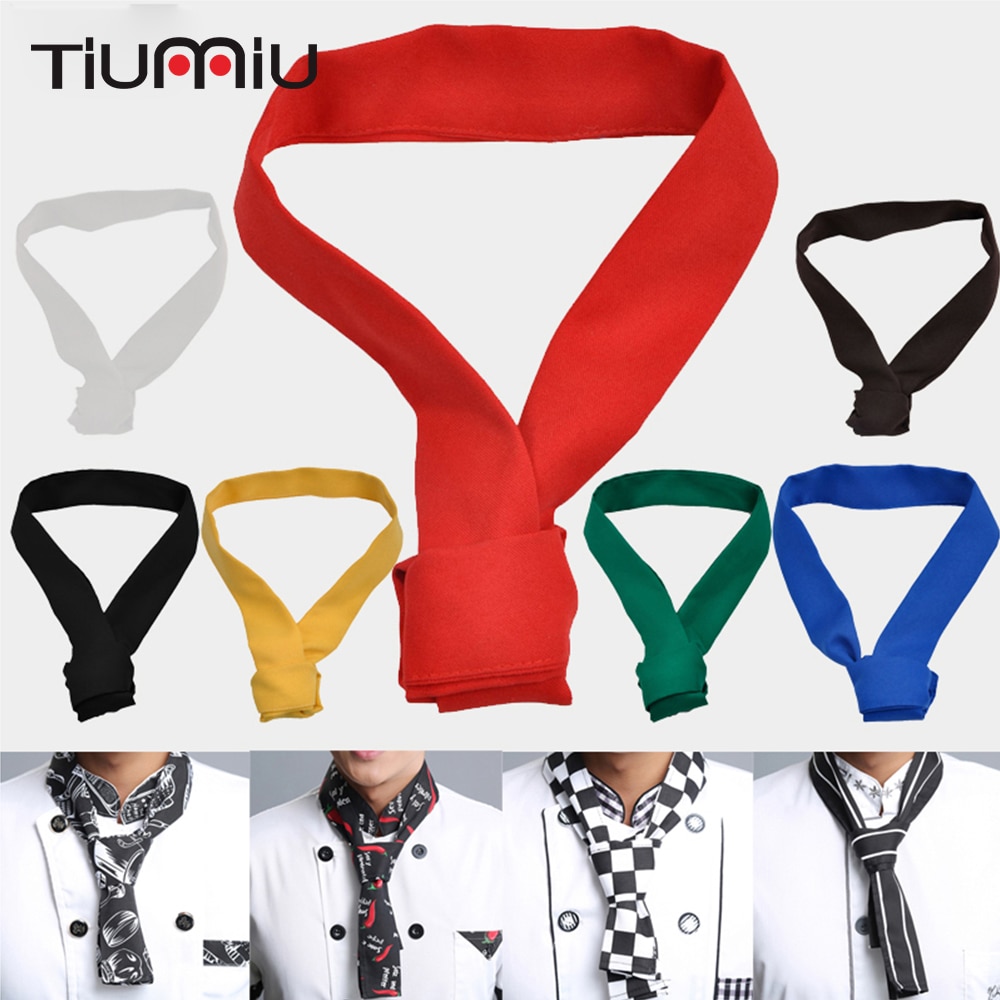 Novedad de , pañuelo de cocinero a la , pajarita, pañoleta para hombres y mujeres, accesorios de cocina, café, restaurante, Hotel, horneado, ropa de trabajo