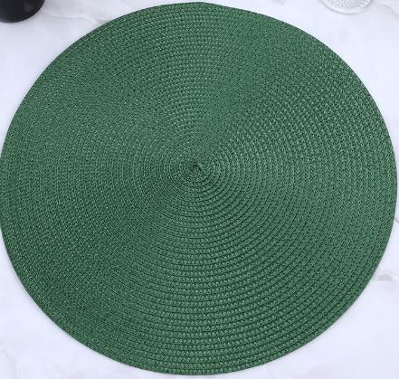 Chapéu de palha redondo para casamento, base Fascinator, acessórios para cabelo DIY, mulheres Derby, Pary, Kentucky Millinery Supplies, 38x38cm: Verde