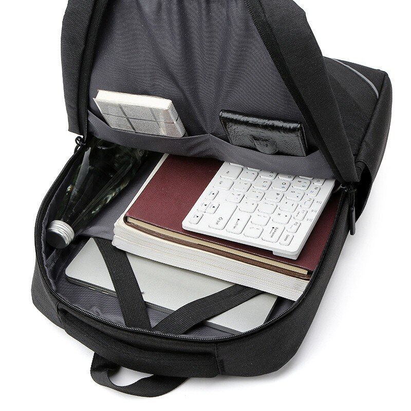 Saco de computador casual masculino coreano mochila moda tendência simples viagem mochila escola estudante saco