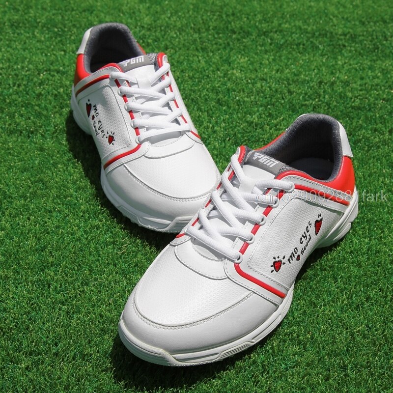 PGM-zapatos de Golf ligeros para mujer, zapatillas deportivas antideslizantes, transpirables e impermeables, novedad