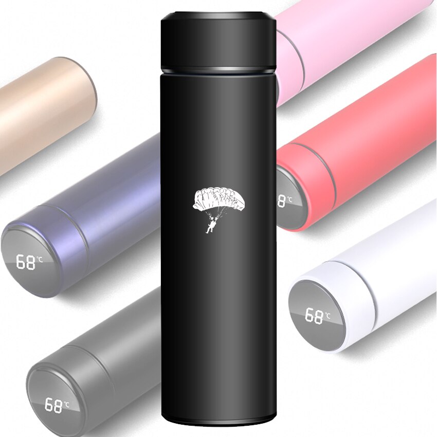 Parachute Smart Stainless Steel Thermos Bottle Tea Water Bottles Cup