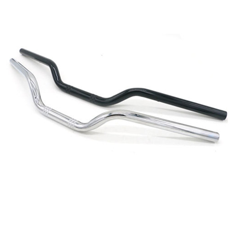 Guidon de traqueur universel 1 "25mm barre de traînée moto pour Harley Dyna Electra glisse Fatboy Train de nuit Softail Chopper