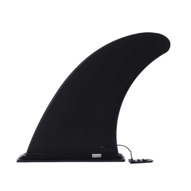 Removable center fin, black, kayak rudder fin, reversible board for inflatable canoe, stand-up paddleboard, sup board, surfboard: Default Title