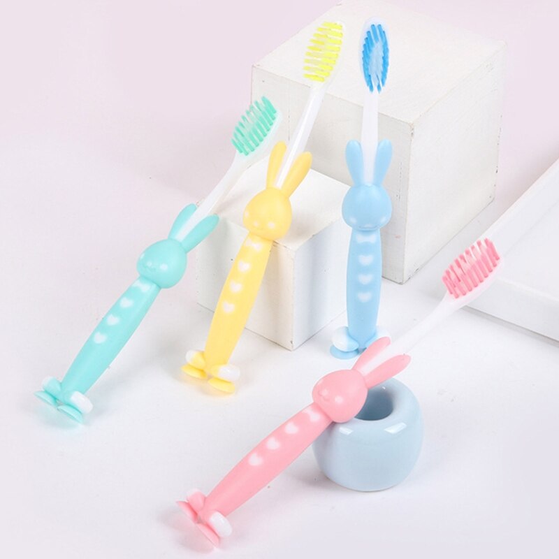 4 pezzi spazzolini da denti per bambini spazzolino da denti per bambini spazzolino da denti a setole morbide