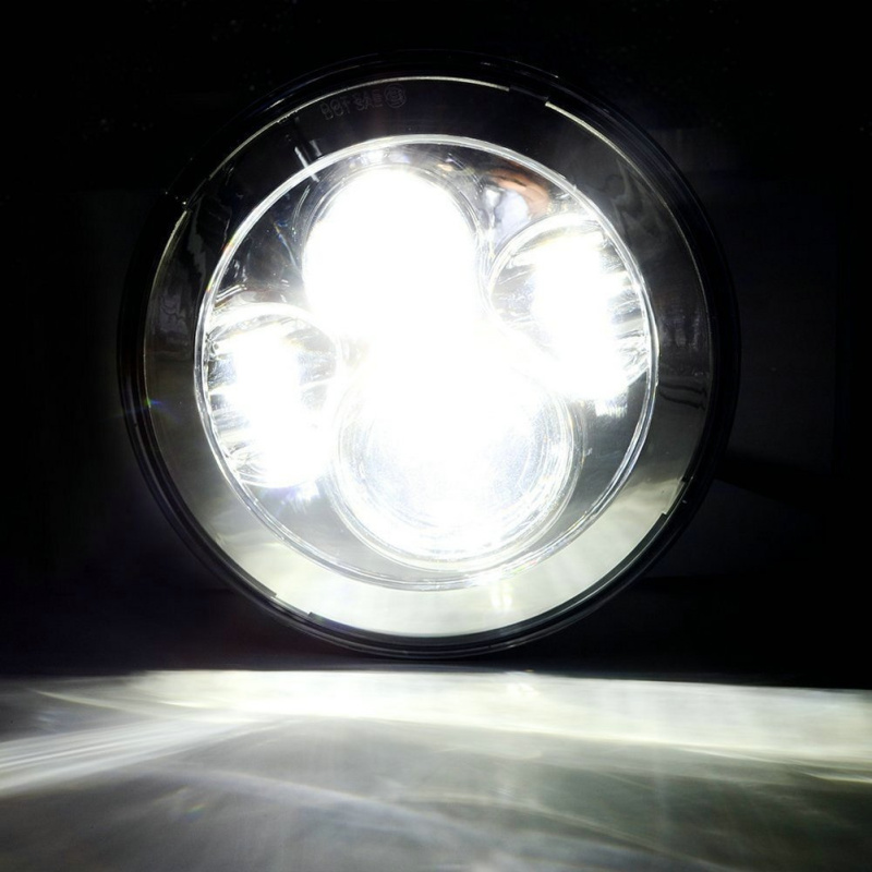 FADUIES 2 Stks 7' Ronde Koplamp lampen Led h4 Koplampen 7 inch Led Koplamp 12 V 24 V Licht Voor jeep wrangler