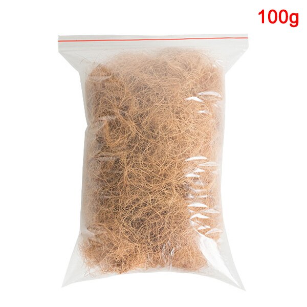 Coconut Husk Fiber Orchids Crafts Pet Bedding Insect-proof Protect Plants Maintain Soil Temperature HG99: 100g