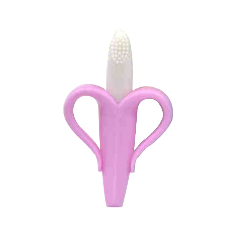 Bpa Gratis Zachte Baby Bijtring Chew Dental Care Knaagdieren Bijtringen Voor Kinderen Silicon Bijtring Tandenborstel Baby Speelgoed 0 12 Maanden: ST187