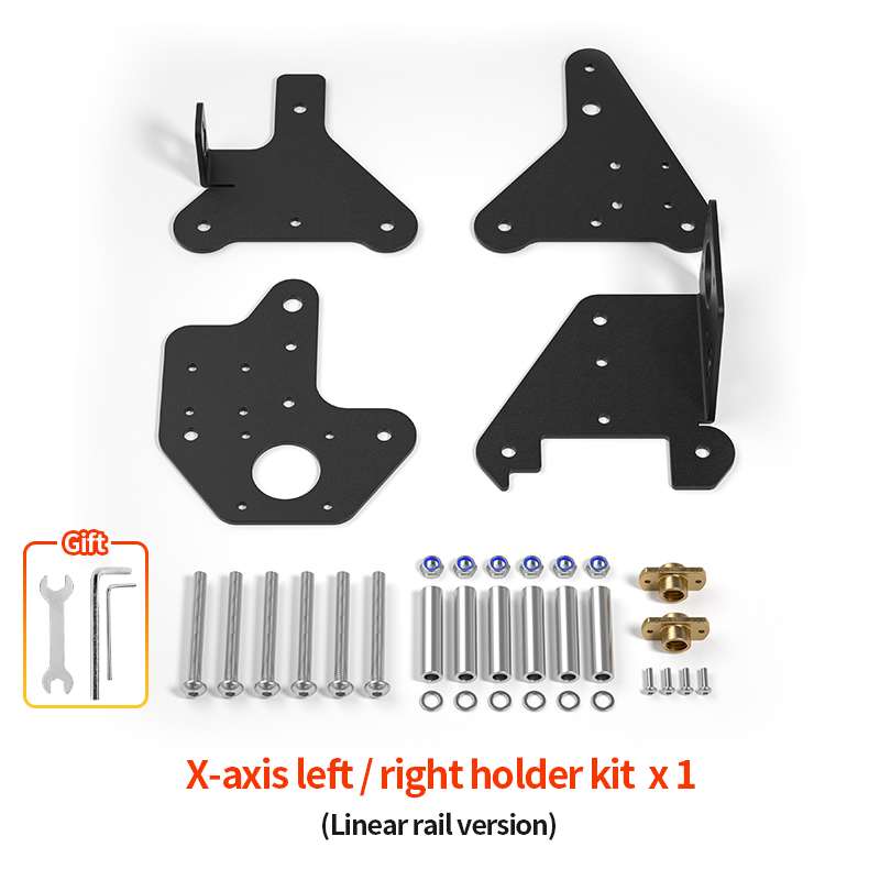 DIY 3D Drucker Dual Z Achse X Achse Linear Schiene Upgrade Kit für Creality Ender 3/Ender 3 Pro/Ender 3 V2 3D Drucker Teile: green
