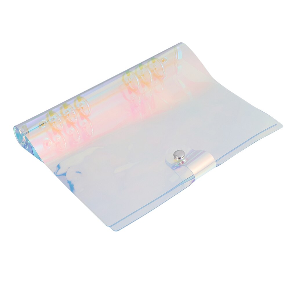 2pcs Dazzle Binder Paper Holder Portable Binder Multi-function Folder
