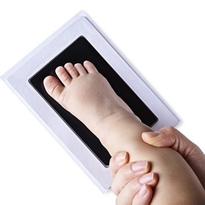 Kit d&#39;empreintes digitales Non toxiques pour bébé, sans encre, tampons encreurs sans contact, Souvenir pour -né, de 0 à 6 mois