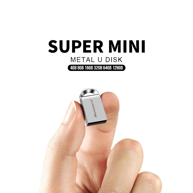 Mini metallinen usb-muistitikku 4gb 8gb 16gb 32gb 64gb 128g personoi muistitikku peukalo-usb-muistitikku u-levy oma logo