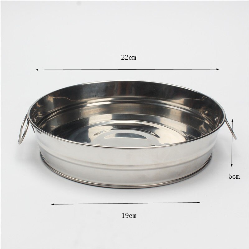 Multi-Purpose Mini Metal Bucket Snack Bucket Food Grade Stainless Steel Ice Bucket Hotel Tableware Marble: Silver
