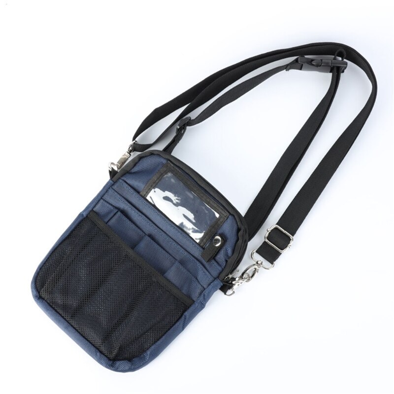 Verpleging Tassen, Verpleegkundige Fanny Pack, Medica Riem Utility Kit, Verpleging Gereedschap Pocket Organizer, verpleegkundige Taille Pouch Hip Bag: Blauw