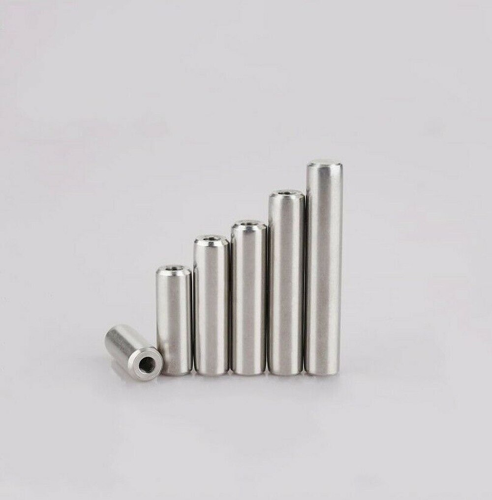 M6 304 stainless steel internal thread cylindrical pin / positioning pin outer diameter 10/12