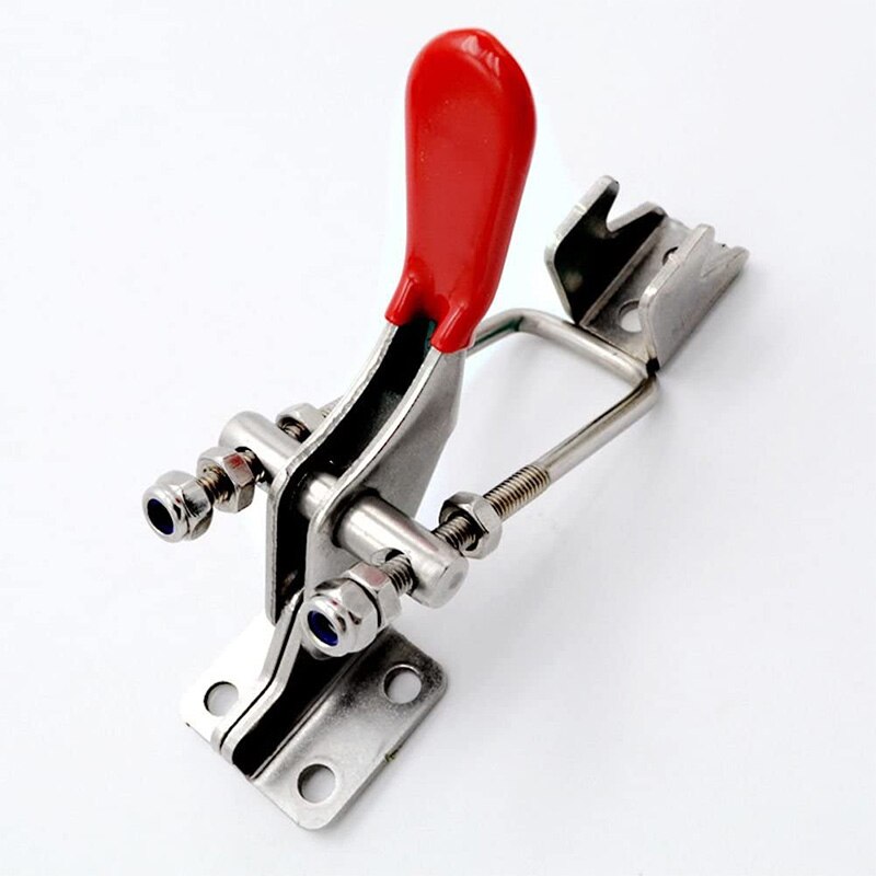 304 Rvs Verstelbare Pull Klink Toggle Vergrendeling Gesp Klink Lever Clamp Heavy Duty Toggle Bouten Klemmen Toggle(4 stuks)