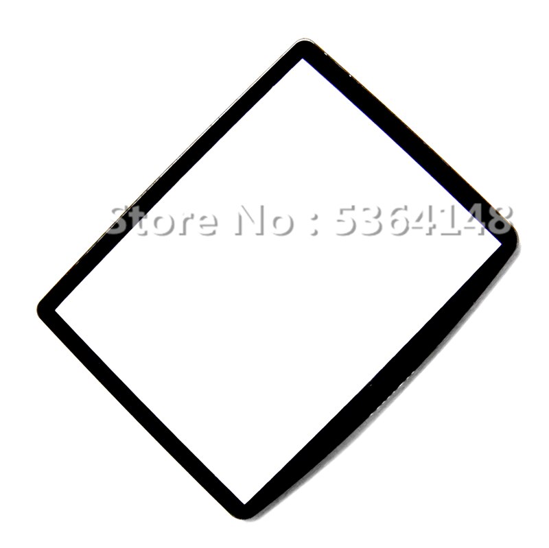 5Pcs Lcd Screen Window Display (Acryl) outer Glas Voor Nikon D300 D300S Screen Protector + Tape