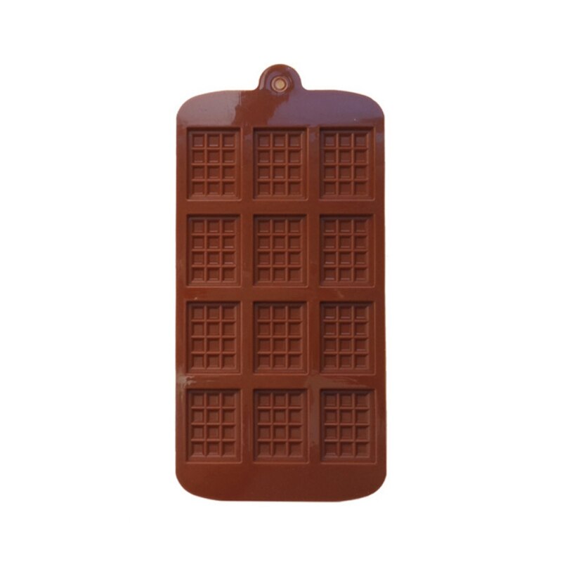 Bakeware Kitchen Tool Silicone Chocolate Mold Candy Maker Sugar Form Bar Block Ice Tray Cake Tool DR #: Default Title