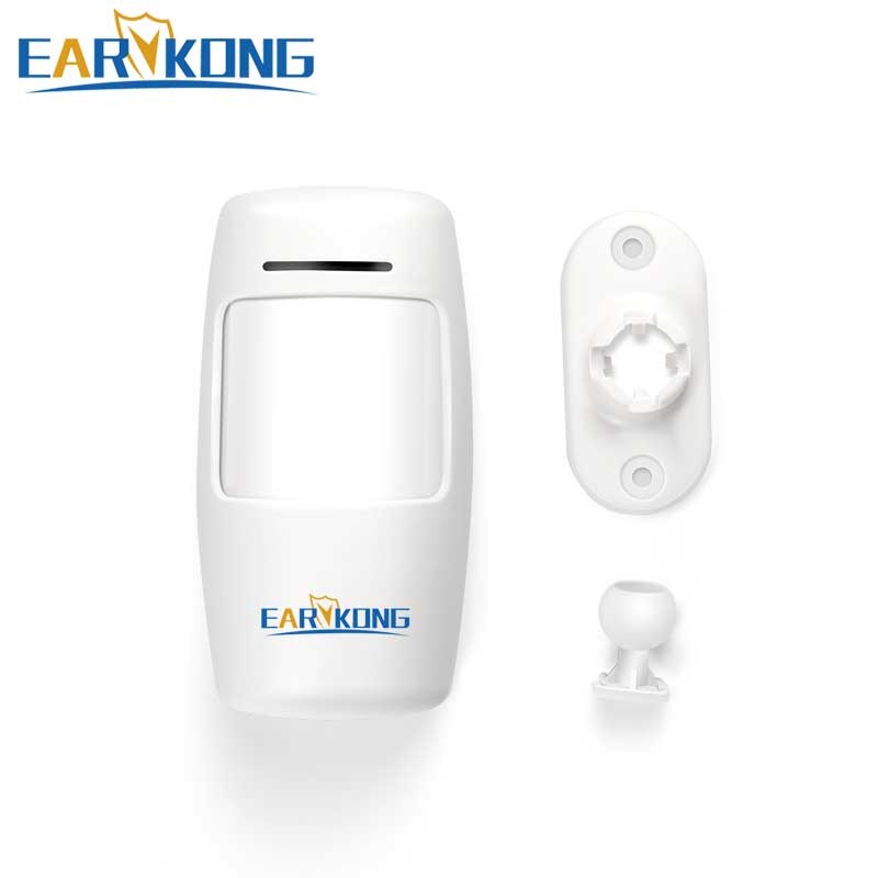 433 mhz draadloze bewegingsmelder, 4 stuks inbegrepen, pir-sensoralarm, voor wifi-gsm-alarmsysteem in mijn winkel