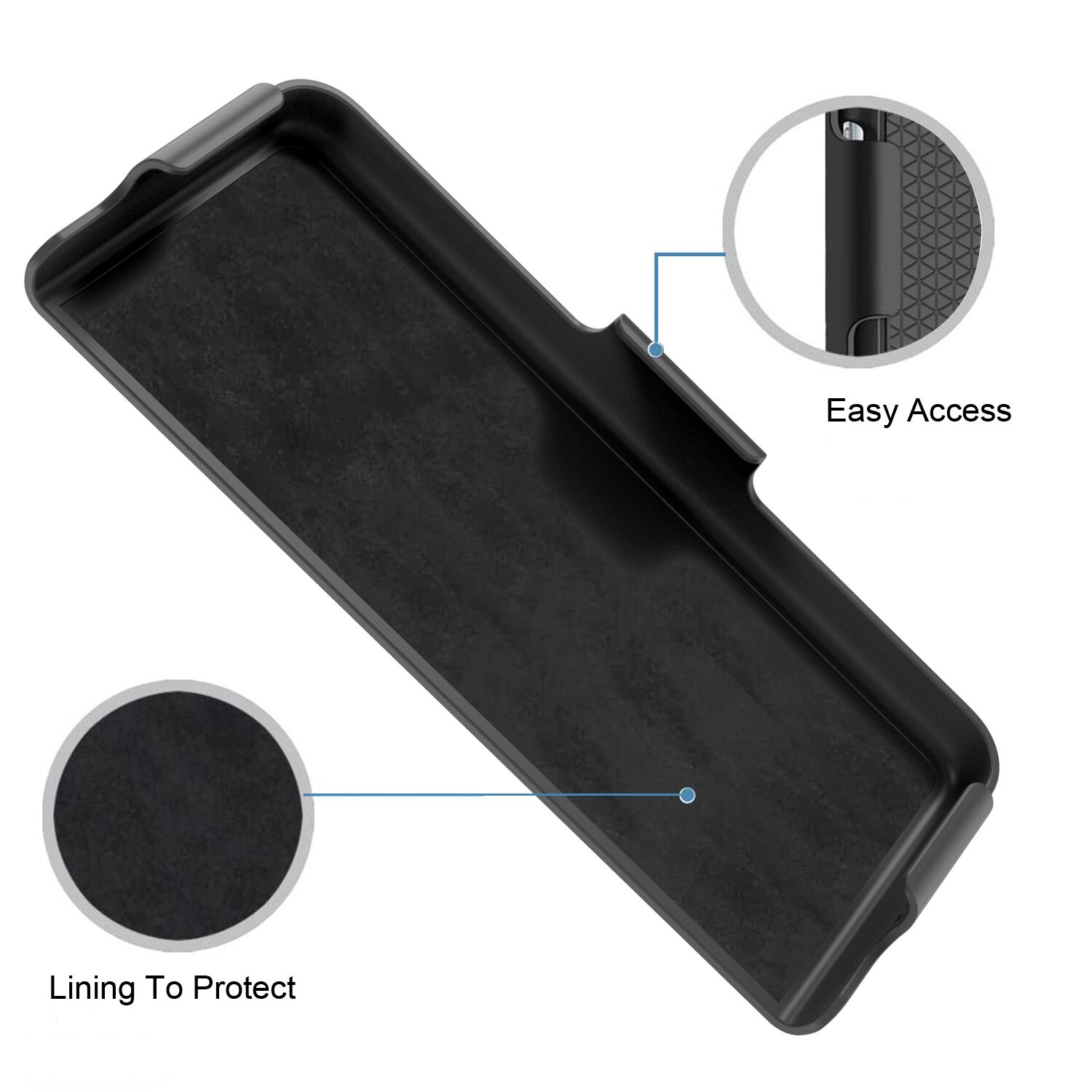 Custodia DuraClip per Samsung Galaxy Z Fold 3 custodie con Clip da cintura Cover anteriore/posteriore sottile con fondina per Galaxy Z Fold 3 Funda