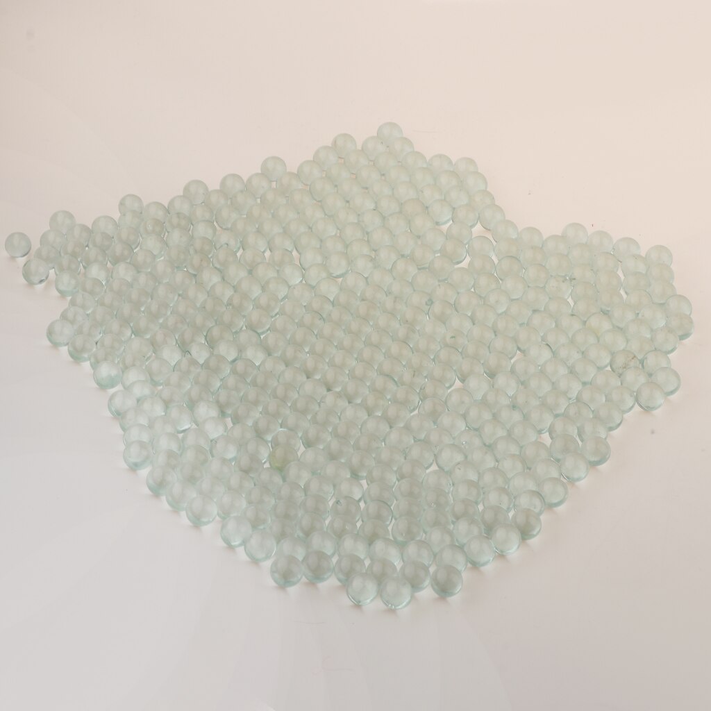 350 Pieces of 10mm Round Transparent Glass Marbles, Vase, Fish Tank, Aquarium Decoration
