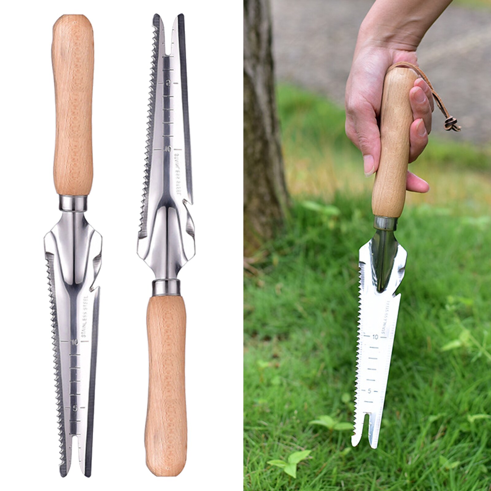 33Cm Hand Wieder Tuin Wieden Tool Tuin Weeders Verwijdering Handje Draagbare Graven Mes Snoeien Snijden Weeders Gereedschap