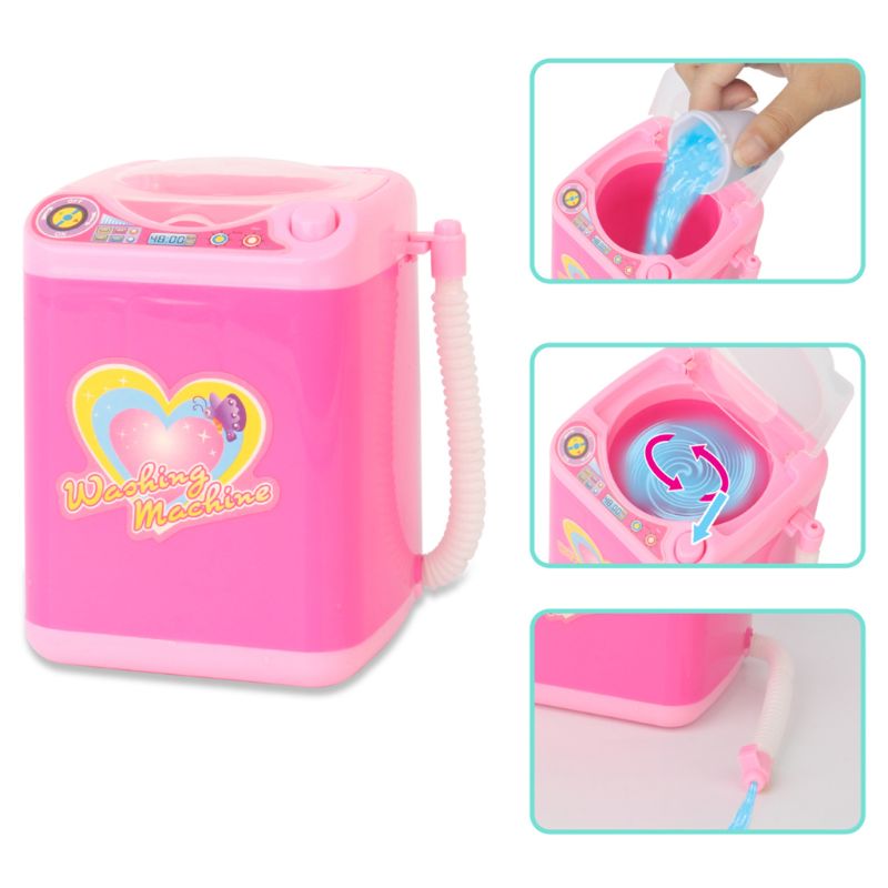 Children Kid Boy Girl Mini Kitchen Electrical Appliance Washing Machine Toy Set Dummy Pretended Play: Washing Machine Toy