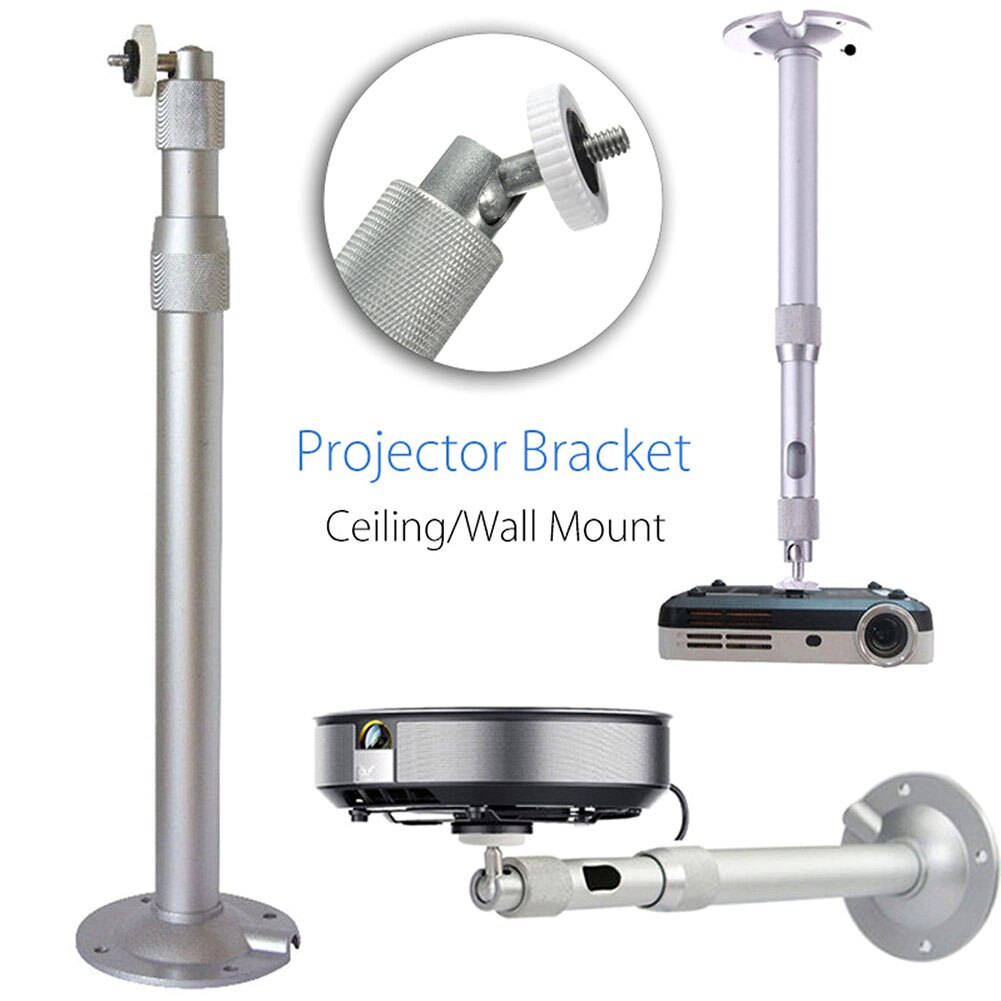 Universal 20-40cm projektor tak väggfäste aluminium fäste 15kg kapacitet  hj55