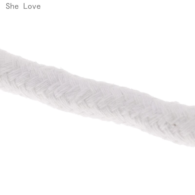 Chzimade – mèche de lampe à huile Extra épaisse, brûleur de coton, noyau de mèche, bricolage de matériel,