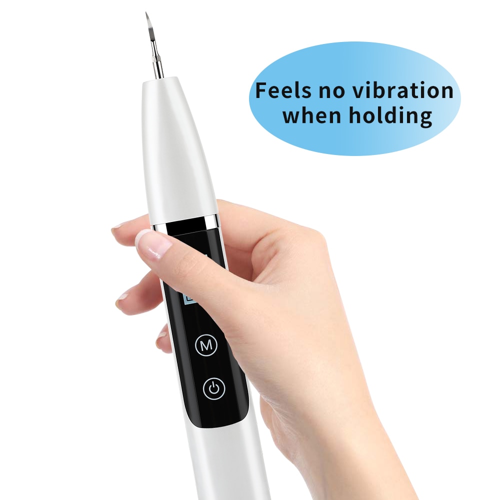 Ultrasonic Calculus Remover Dental Scaling Electric Home Portable Scaler Sonic Smoke Stains Tartar Plaque Teeth White