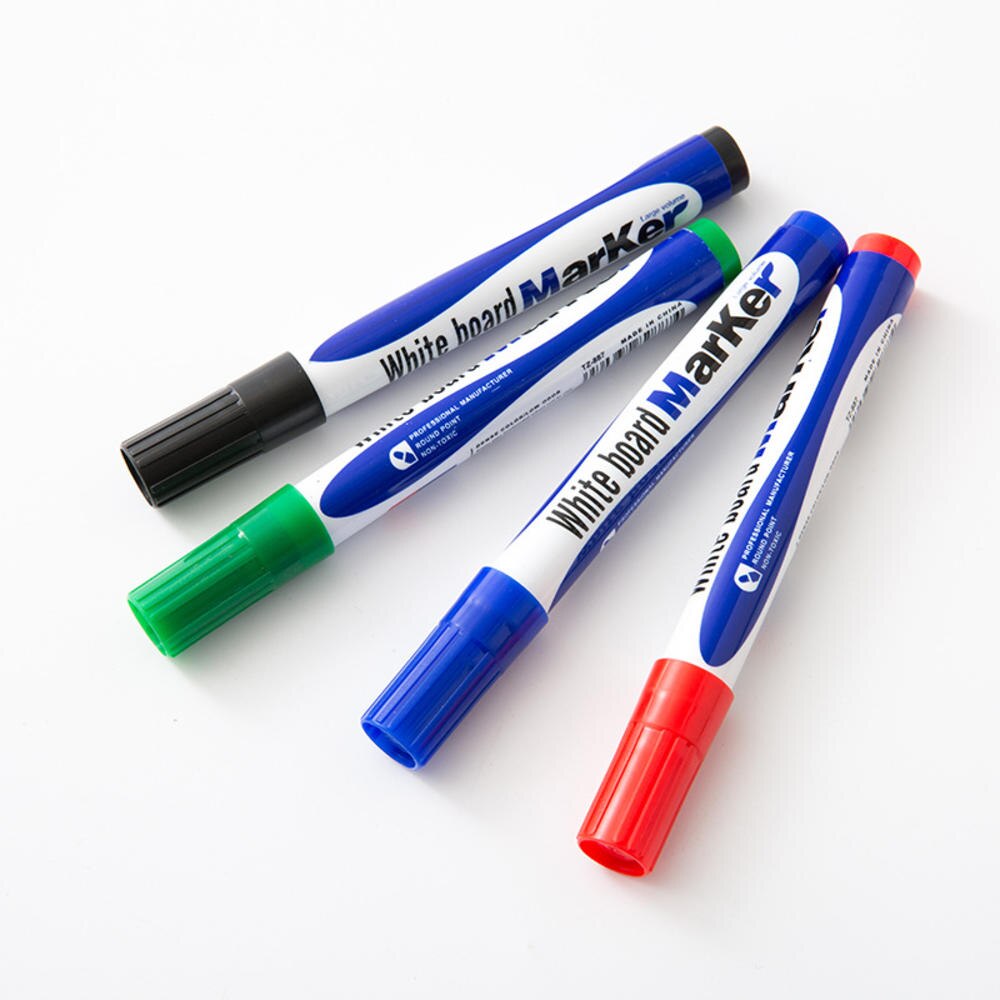 12PCS Acrylic Paint Marker Pens Permanent Art Rock Metal Glass Pebble Waterproof Highlighter Album Graffiti Blackboard Pen: J-4colors