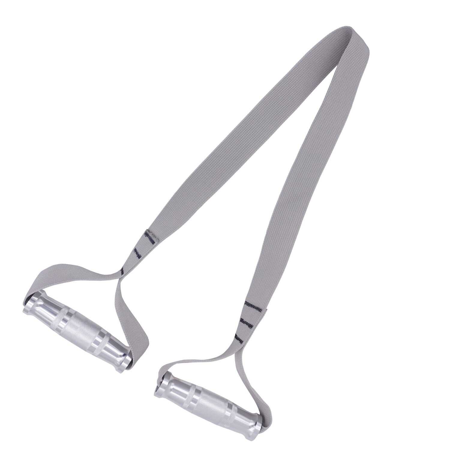 Träningshandtag grepp för hemmagym tunga skivstång t bar rad blaster landminor kärna styrketräning deadlift pull-up träning: Silver-