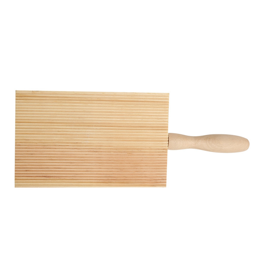 Gnocchibräda i trä, verktyg för gnocchi-pastatillverkning, gnocchi-pastamaskin för hemlagad pasta, kök för pastaälskare: Default Title