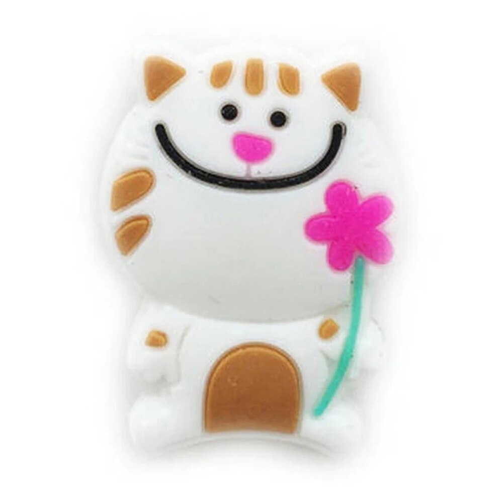 Lovely Cartoon Tennis Racket Vibration Dampener Tennis Racquet Anti-Shock Absorber Tennis Sports Auxiliary Tool: Cat