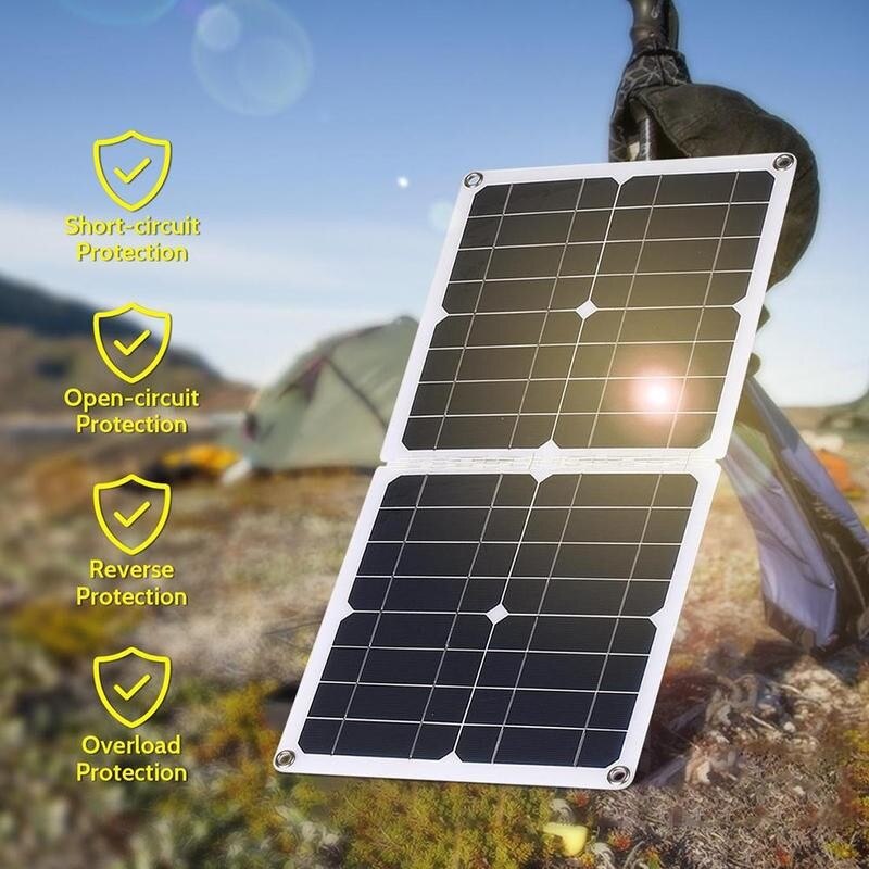 100W Solar Panel Solar Battery 18V/12V/9V/6V Solar Controller Battery Controller Regulator Solar Car Charger Panel Flow Cha W1Z3
