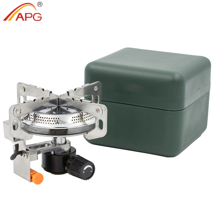 APG Gas Stove Fires and Equipped With Fire Starter Portable Foldable Gas Burners